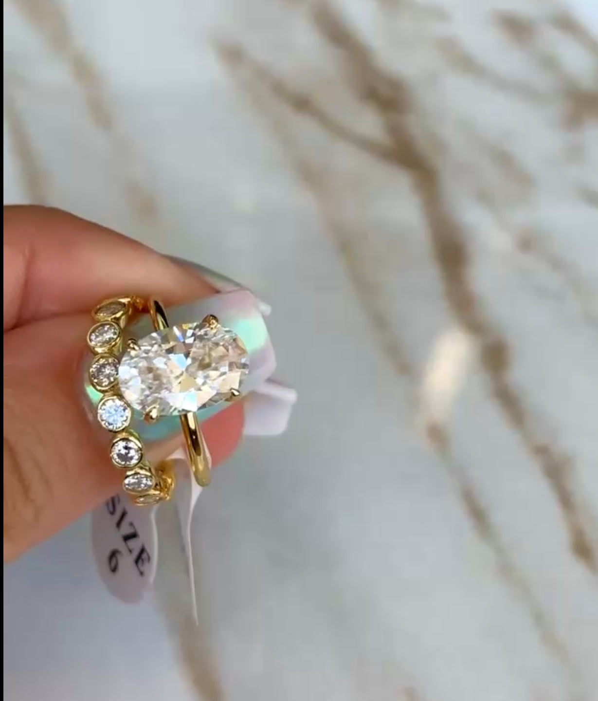 4.5 Ct Oval Ring