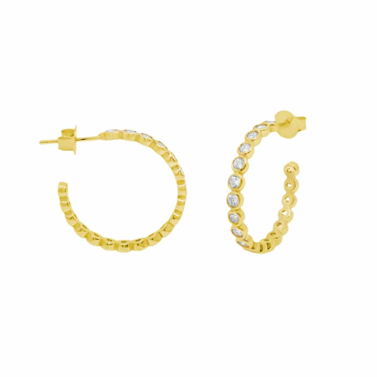 Open Hoop Earrings
