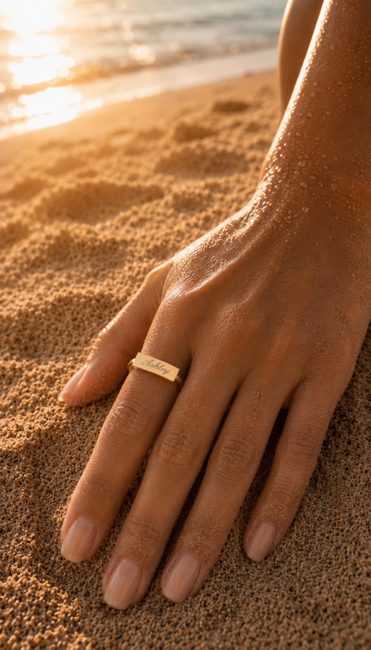 Clair de Lune Ring in Yellow Gold