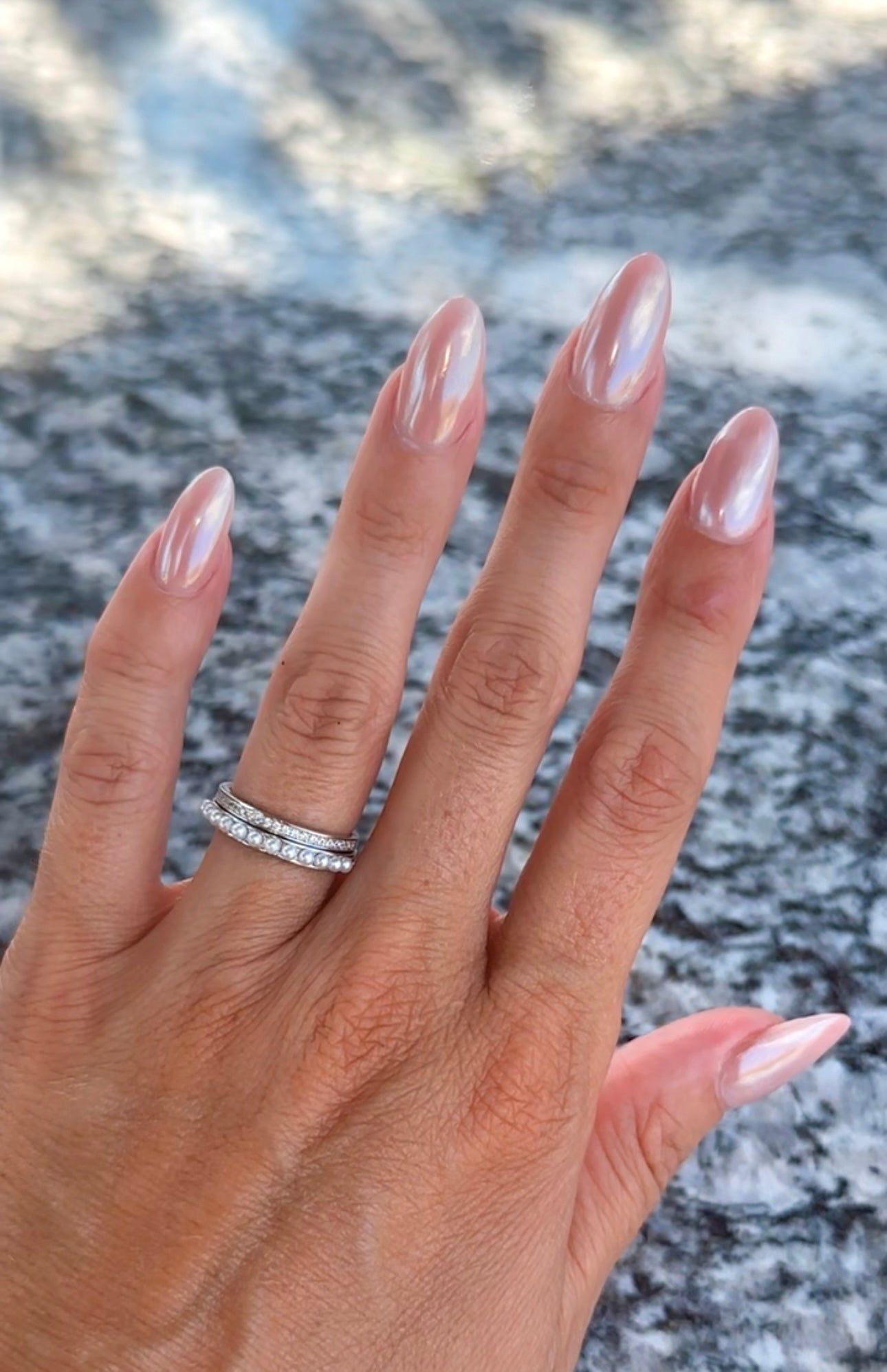 Pearl CZ Band Set