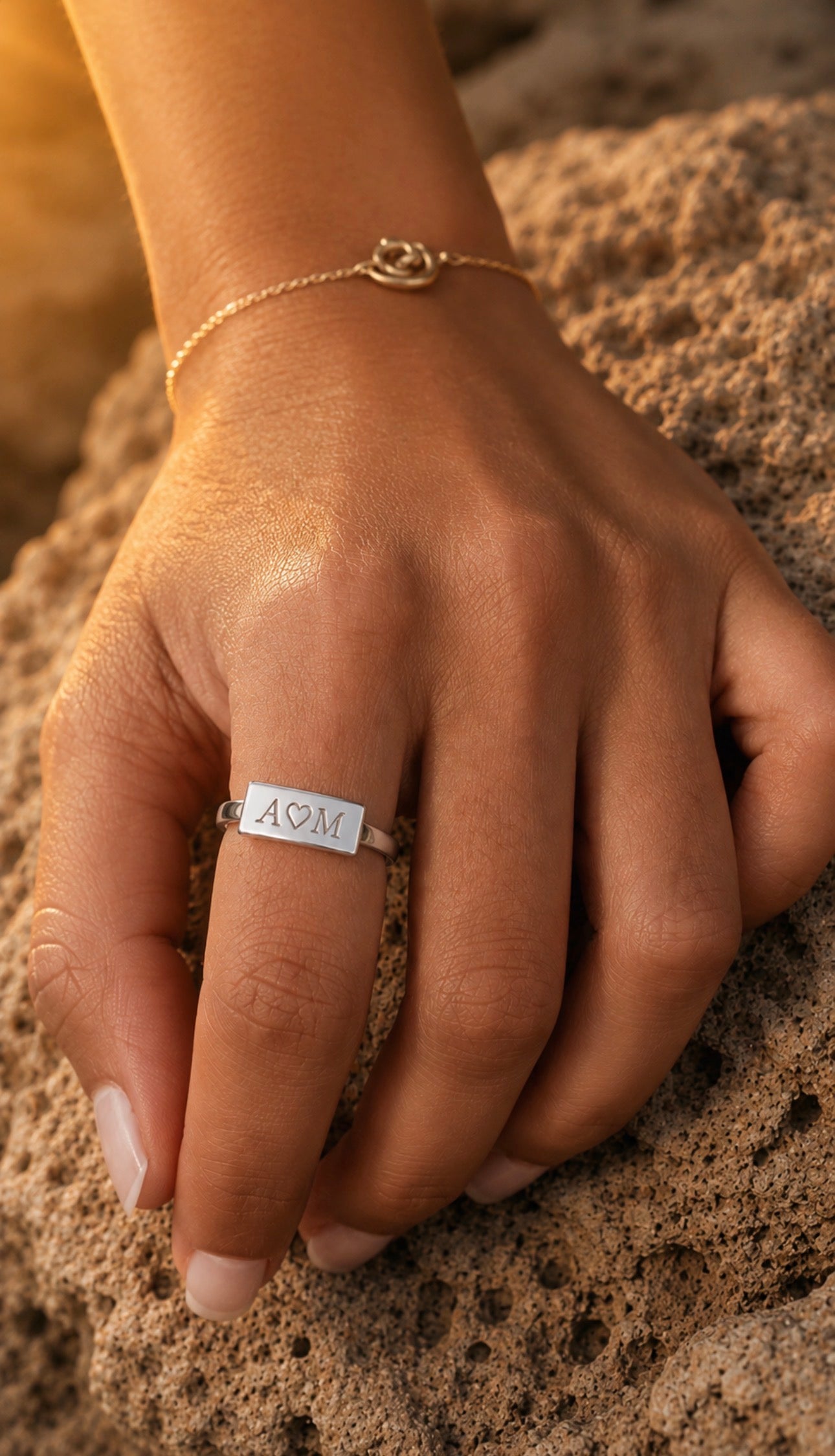 Clair de Lune Ring in Sterling Silver