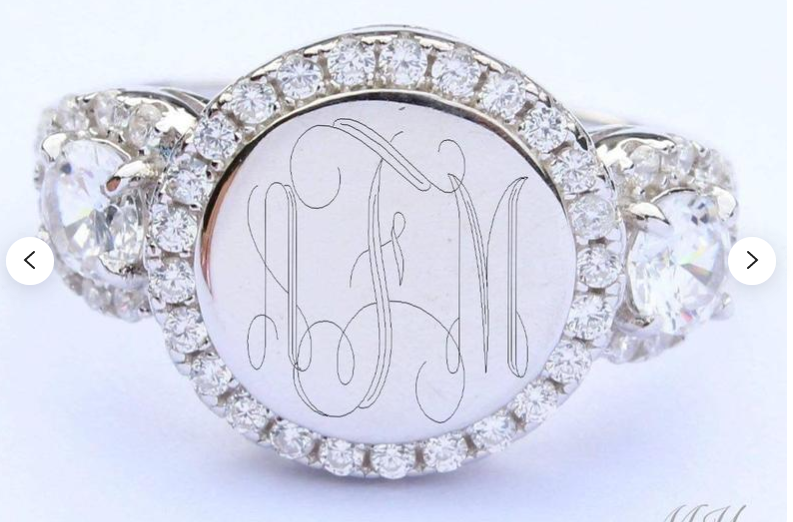 Single Band Armani Ring