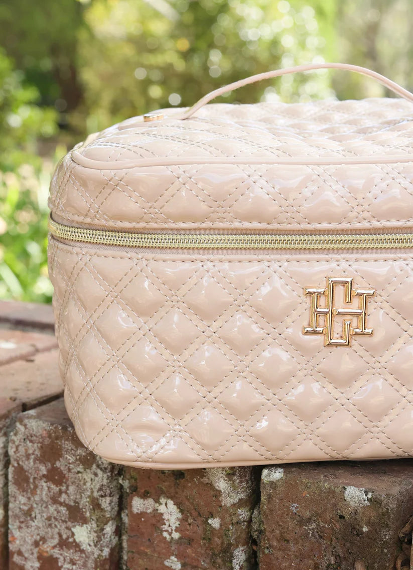 Quilted Large Make up Tote