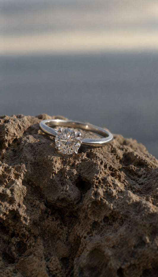 1.2 Ct Circle Ring