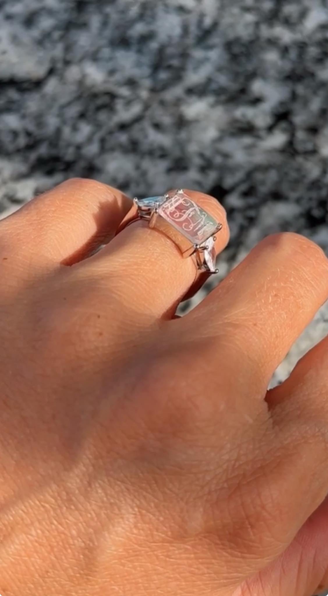 Translucent Ring Translucent Ring – Ashley Monogram