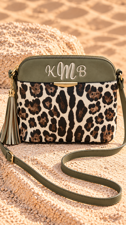 Hunter Leopard Crossbody