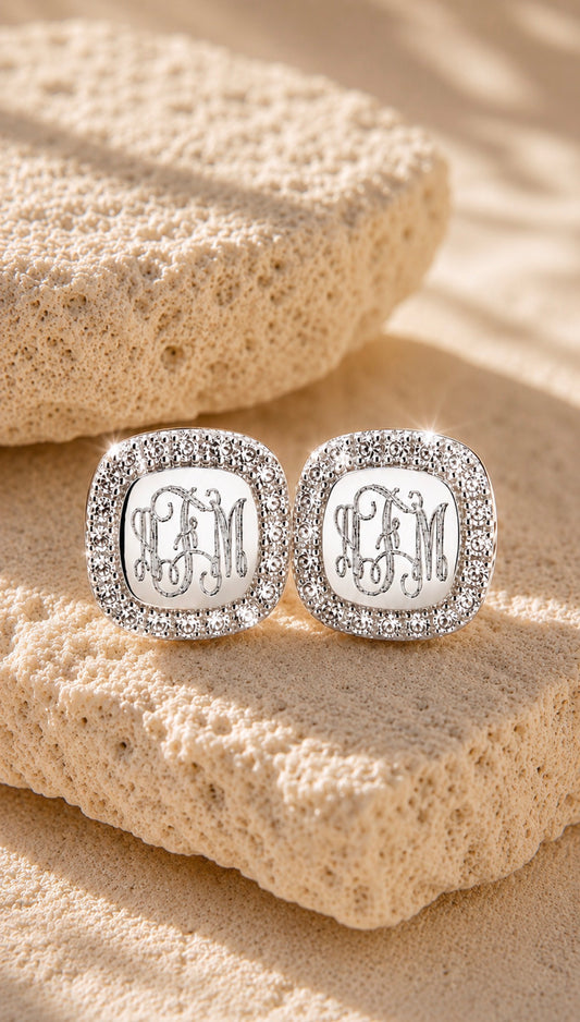 Anastasia Earrings Sterling Silver