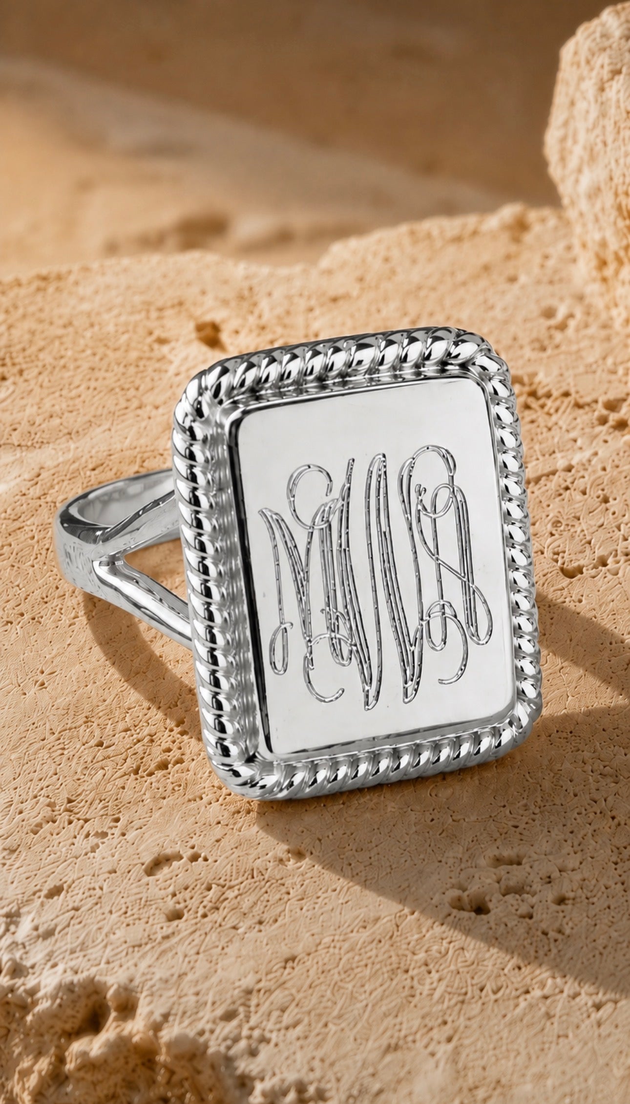 Amor Rope In Silver