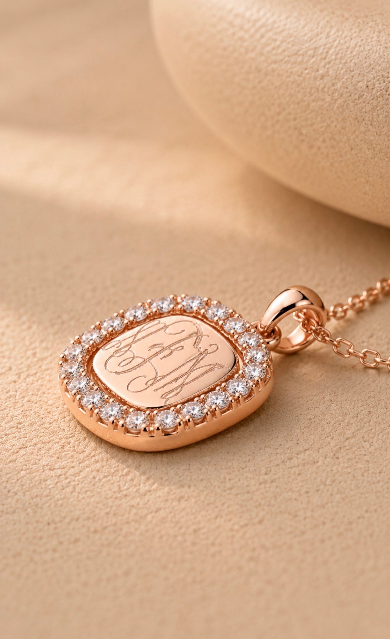 Anastasia Rose Gold Necklace