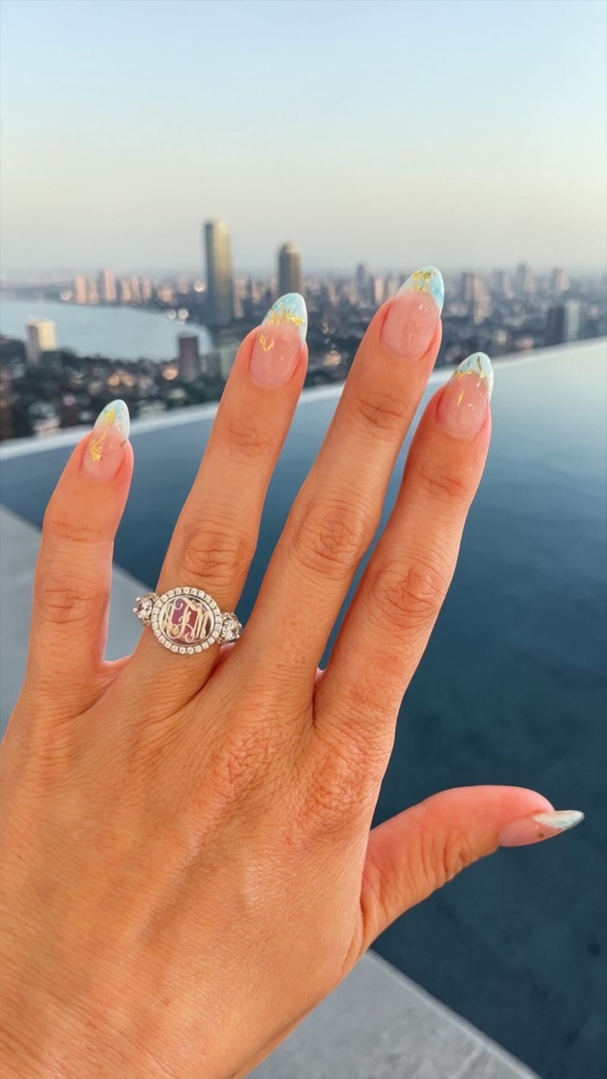 Single Band Armani Ring