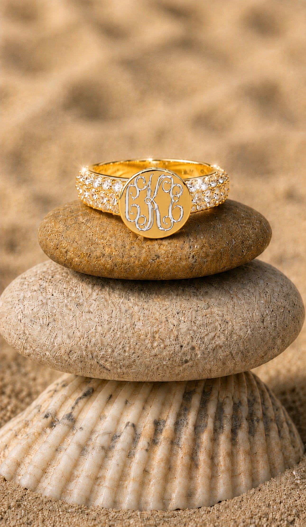 Mykonos Ring in Gold