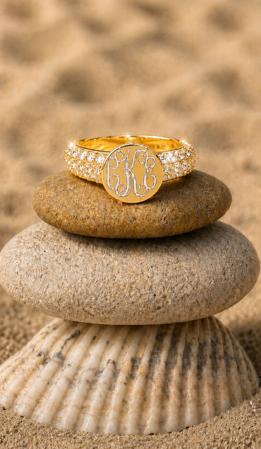 Mykonos Ring in Gold