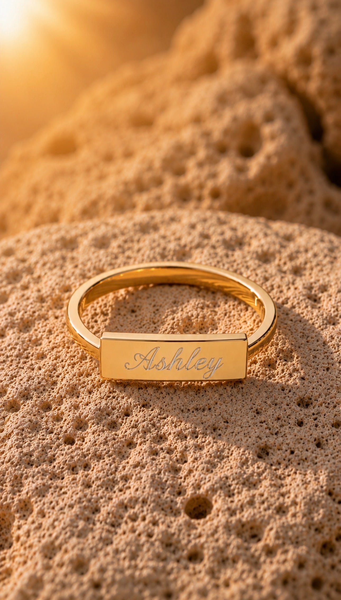 Clair de Lune Ring in Yellow Gold