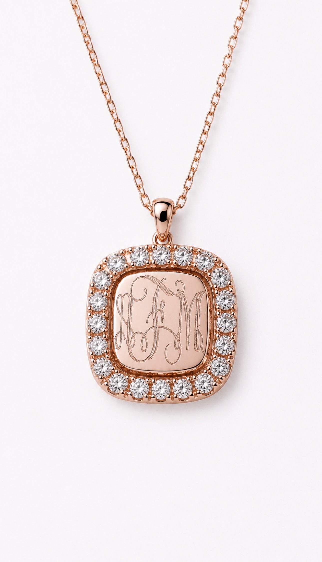 Anastasia Rose Gold Necklace