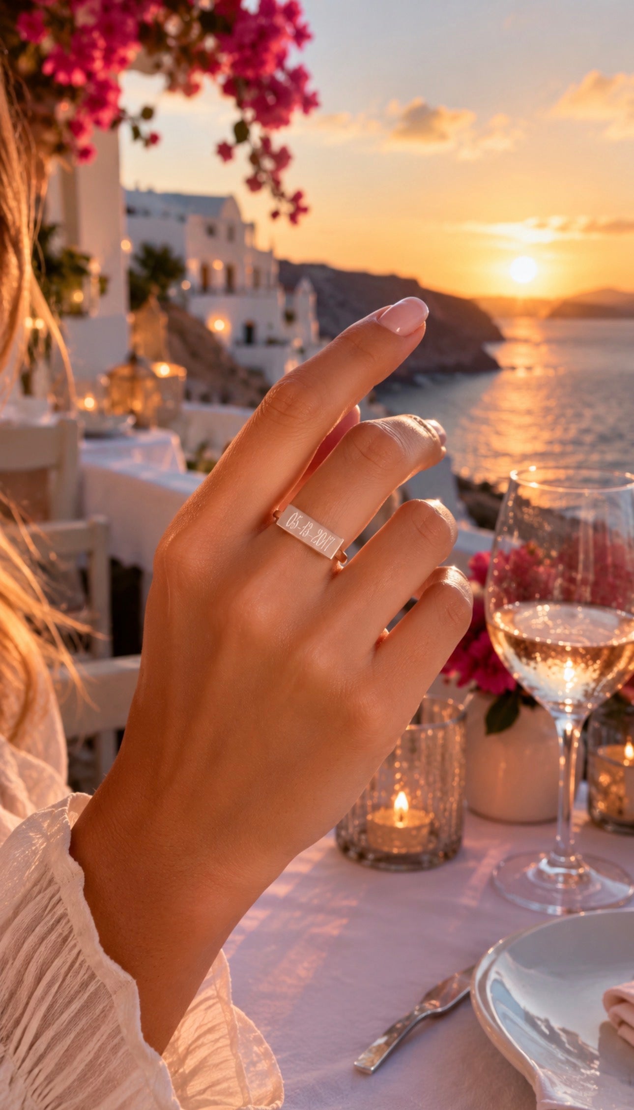 Clair de Lune Ring in Rose Gold
