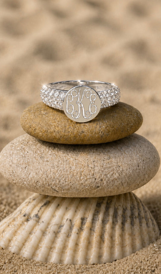 Mykonos Ring In Silver