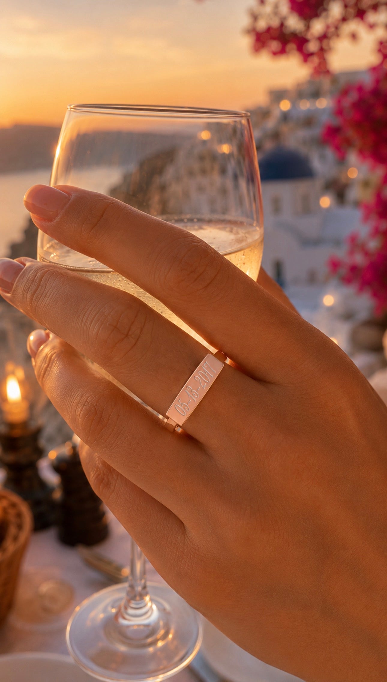 Clair de Lune Ring in Rose Gold