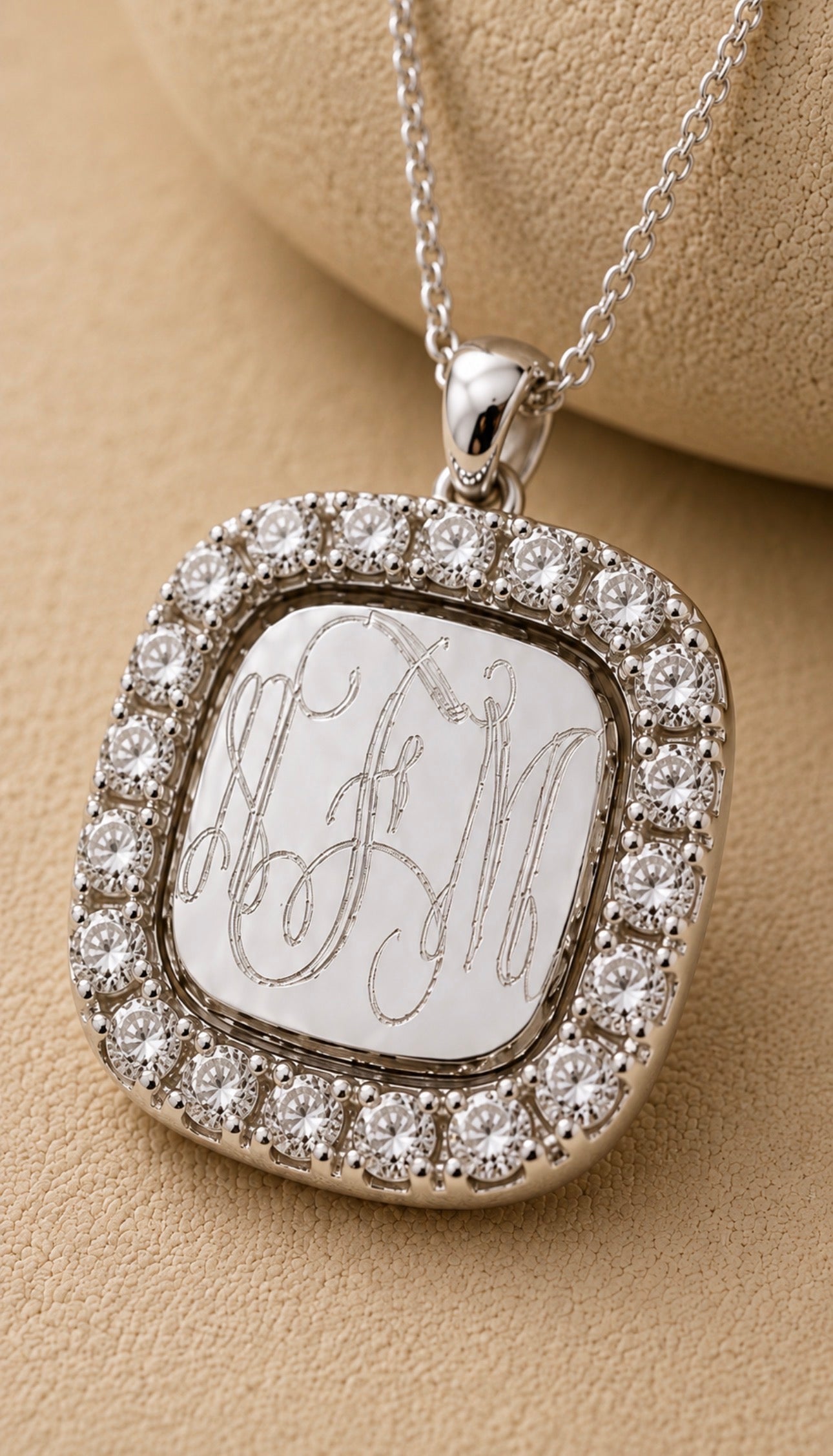 Anastasia Sterling Silver Necklace