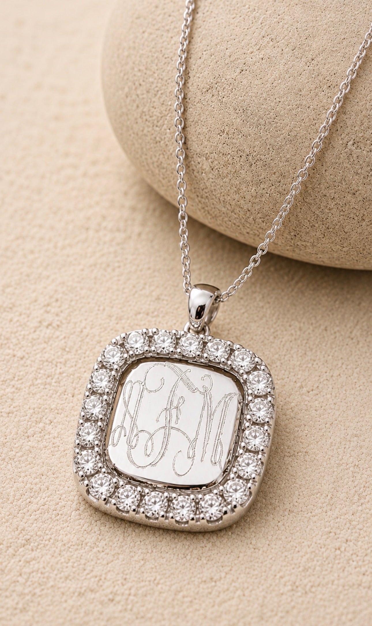 Anastasia Sterling Silver Necklace
