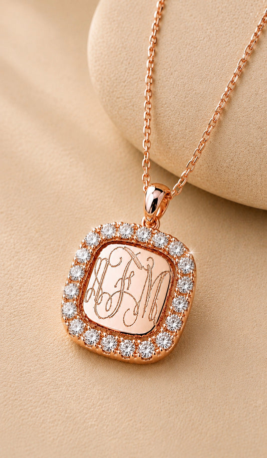 Anastasia Rose Gold Necklace