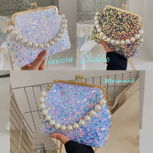 Small Sequin Going Out Tote