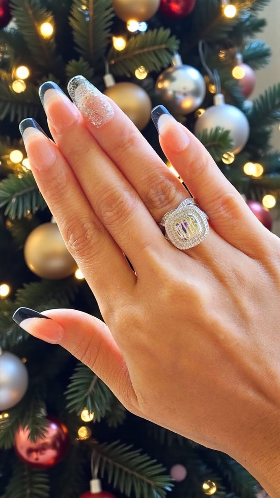 Double Halo Ring