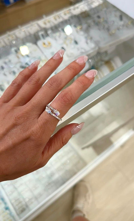 Moissanite Band Bypass
