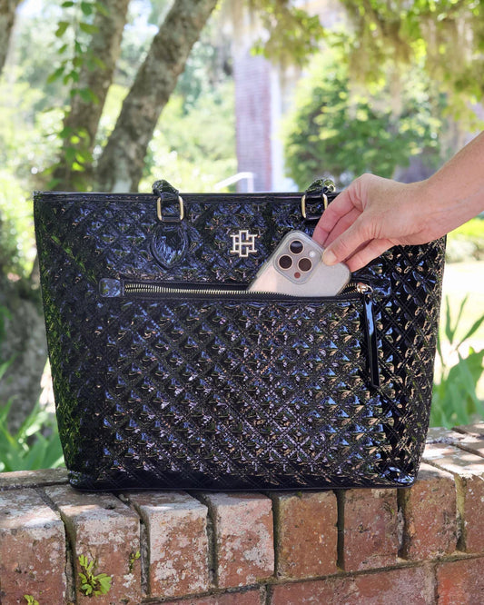 Quilted Back Purse