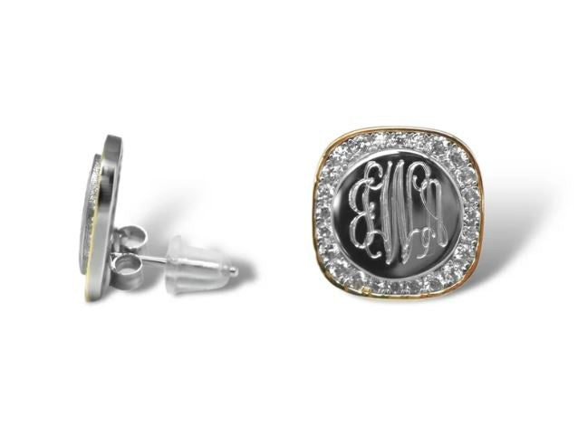 Allure Two-Toned Earrings