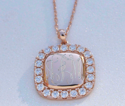 Anastasia Rose Gold Necklace