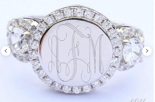 Single Band Armani Ring