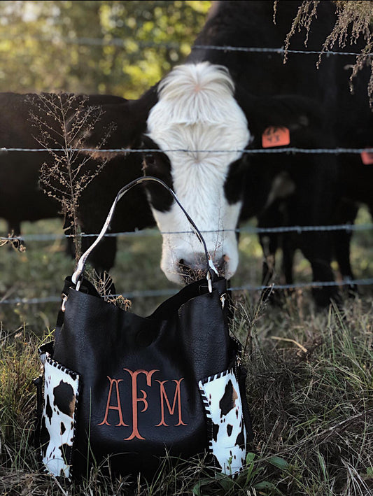 Black Cow Purse