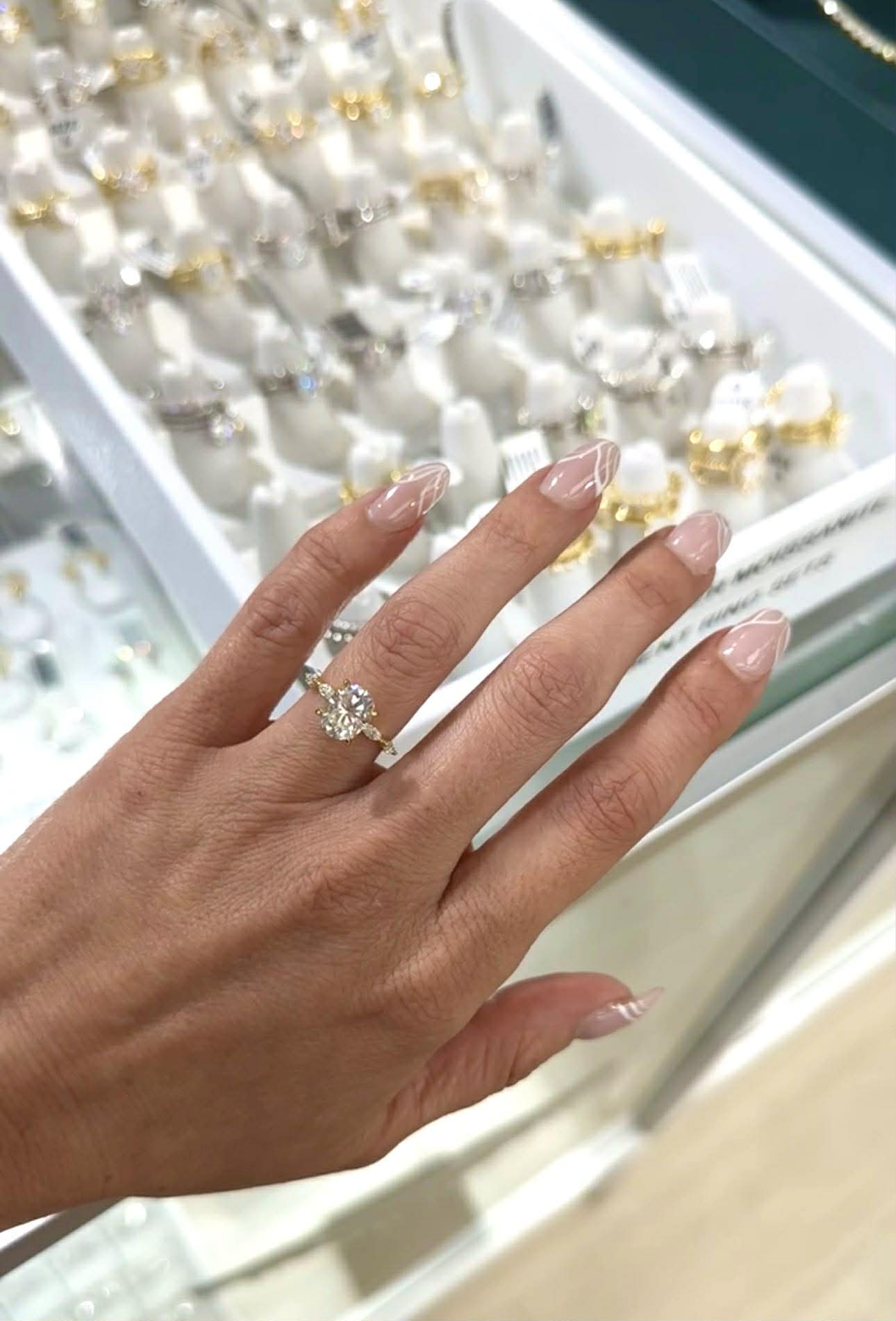 Princess Band Moissanite Band
